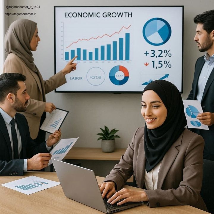 نحلیل داده های بیکاری و مشارکت