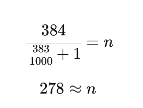 مثال برای کوکران برای جامعه محدود